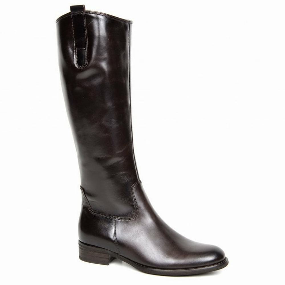 Gabor Brook M Medium Calf Fitting Naisten Korkeat Saappaat Ruskea | FI0002984