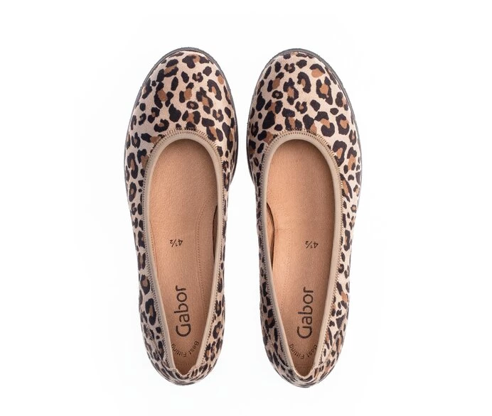 Gabor Naisten Ballerinat Beige | FI0002082