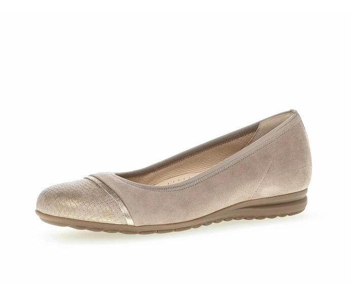 Gabor Naisten Ballerinat Beige | FI0002130