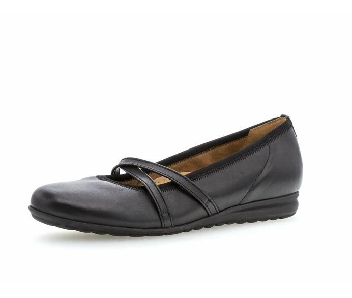 Gabor Naisten Ballerinat Mustat | FI0002037