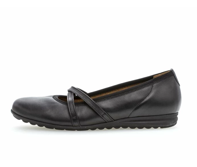 Gabor Naisten Ballerinat Mustat | FI0002037
