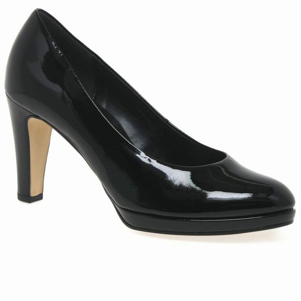 Gabor Splendid High Heel Court Naisten Korkokengät Mustat | FI0001911